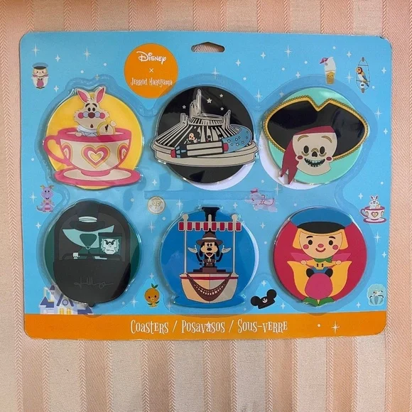 Disney Parks Drink Coasters Set by Jerrod Maruyama